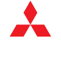 White Mitsubishi Logo