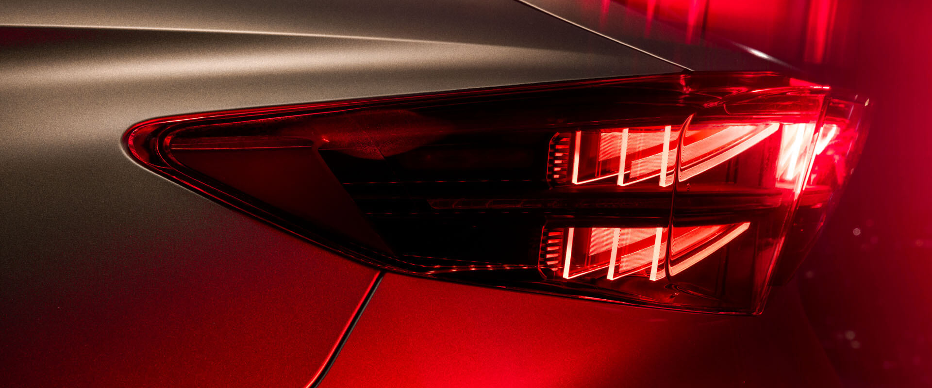 Close up photo of a Cupra car badge