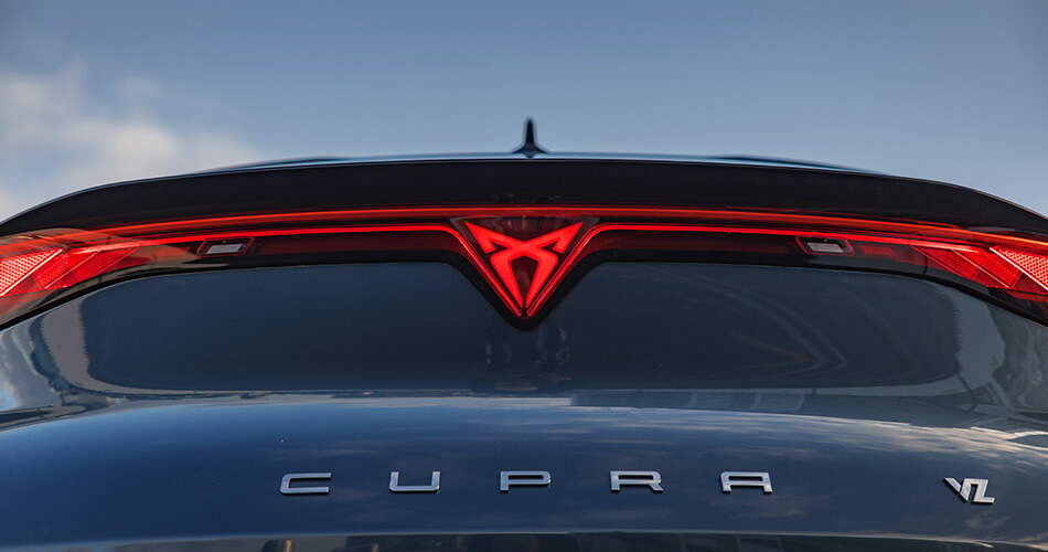 Rear lights on a CUPRA Tavascan