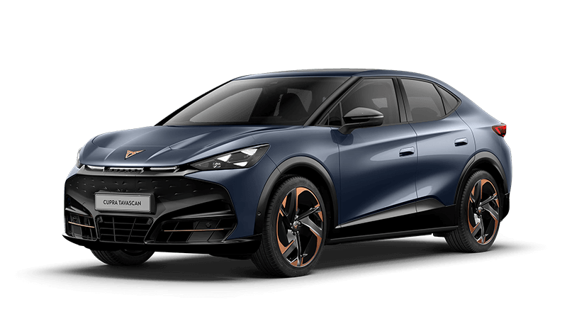 Blue Cupra Tavascan render