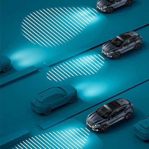 Auto High-Beam Assist. Automatically dips your headlights to prevent on coming traffic from having their vision impared.